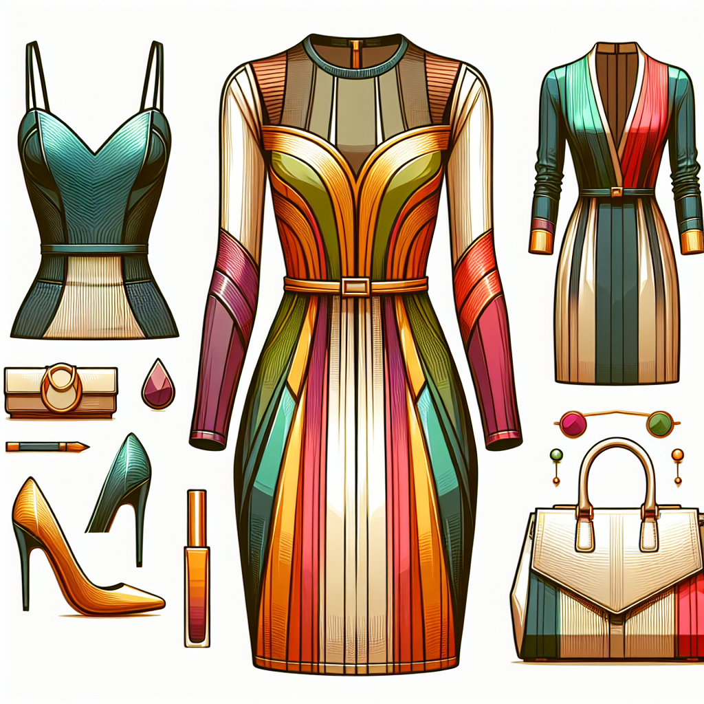 A stylish dress for women